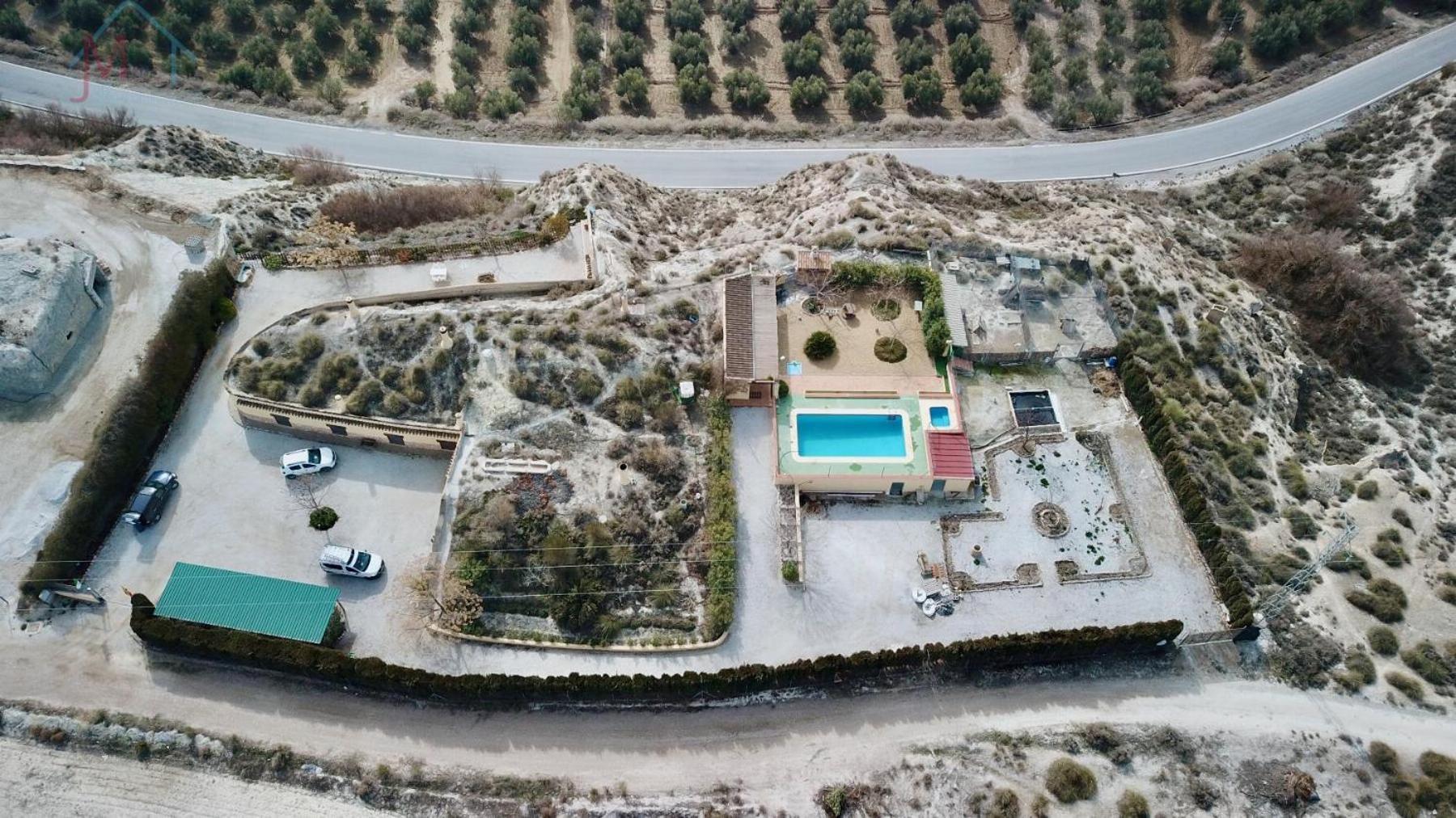 Cueva El Monteron Βίλα Cullar de Baza Εξωτερικό φωτογραφία